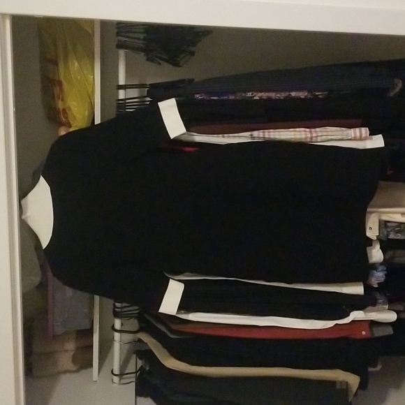 Anne Klein 3/4 Sleeve Black White Dress NWT - Picture 5 of 5